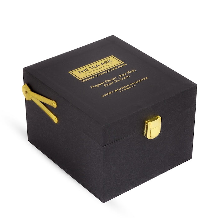 The Tea Ark Delight Gift Box with High Grown Long Leaf Green Tea, 50g Tin