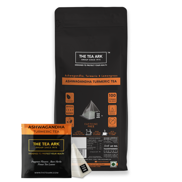 The Tea Ark Ashwagandha, Turmeric Tea