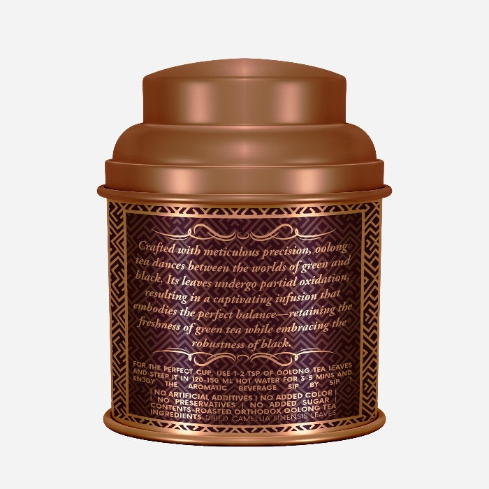 The Tea Ark Oolong Tea Leaves, Roasted Orthodox Herbal Tea, 50g