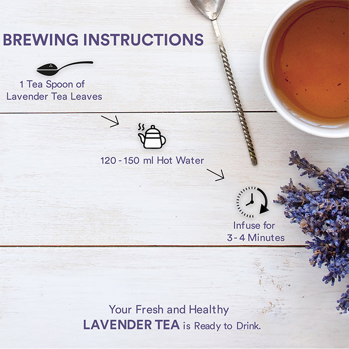The Tea Ark Lavender Peppermint Green Tea, Bedtime Tea