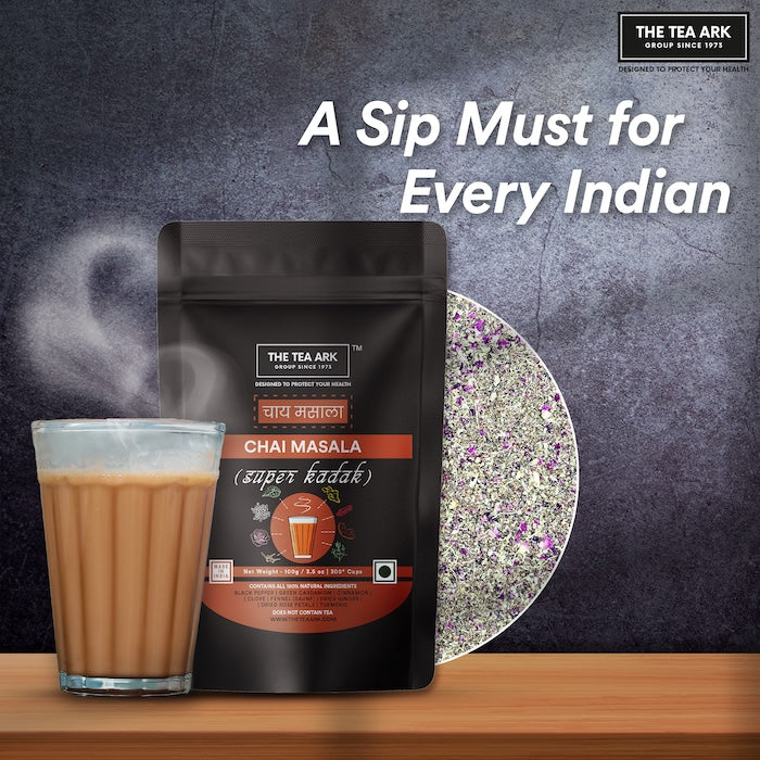 The Tea Ark Chai Masala, Super Kadak, 100g