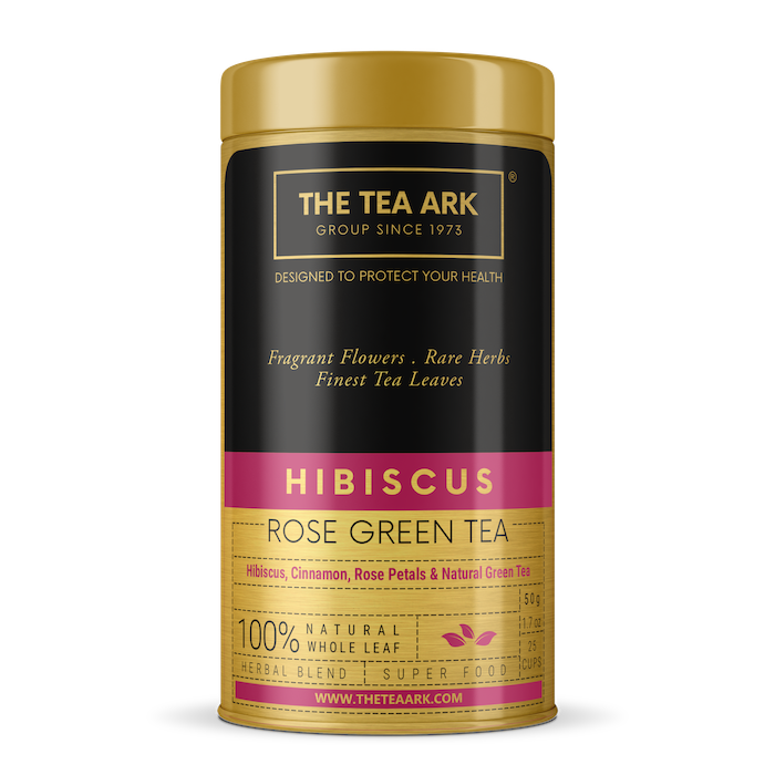 The Tea Ark Hibiscus Rose Green Tea