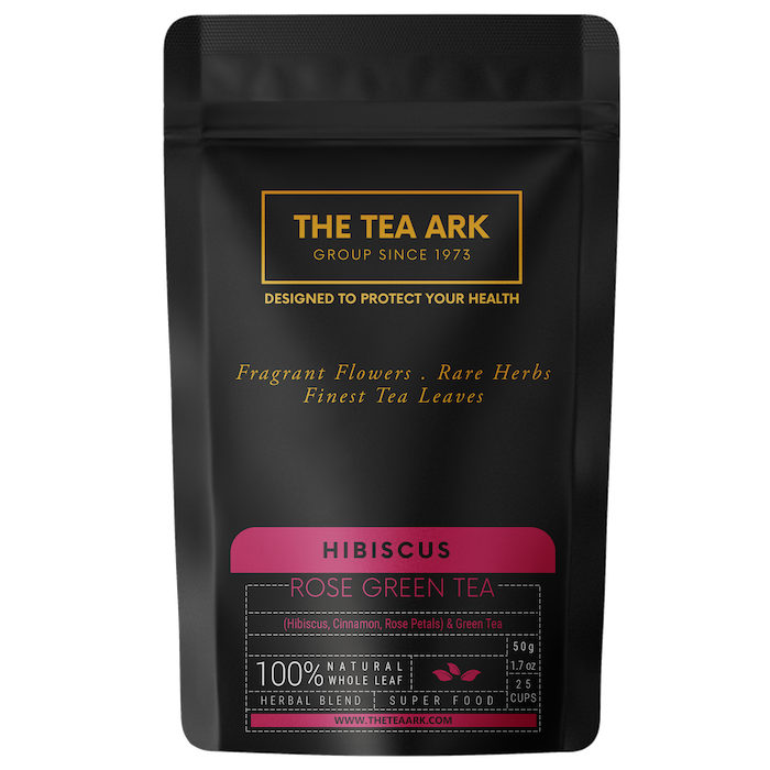 The Tea Ark Hibiscus Rose Green Tea