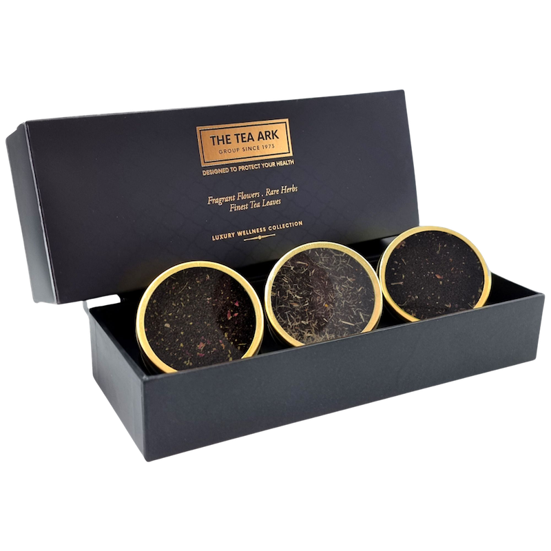 The Tea Ark Privilege Indian Masala Chai Gift Box with 3 Different Types of Assorted Tea Flavours