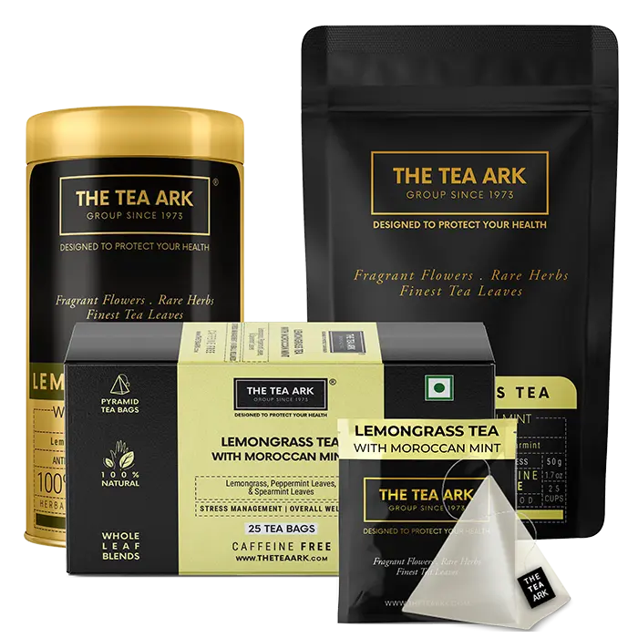 The Tea Ark Lemongrass Tea with Moroccan Mint