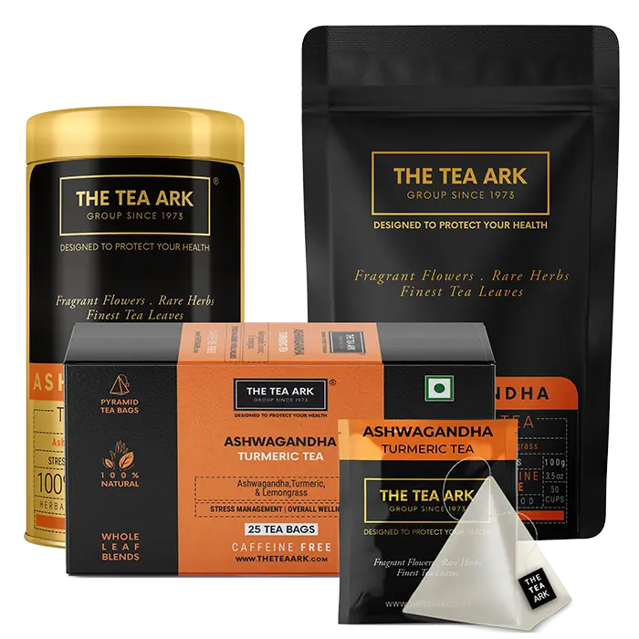 The Tea Ark Ashwagandha, Turmeric Tea