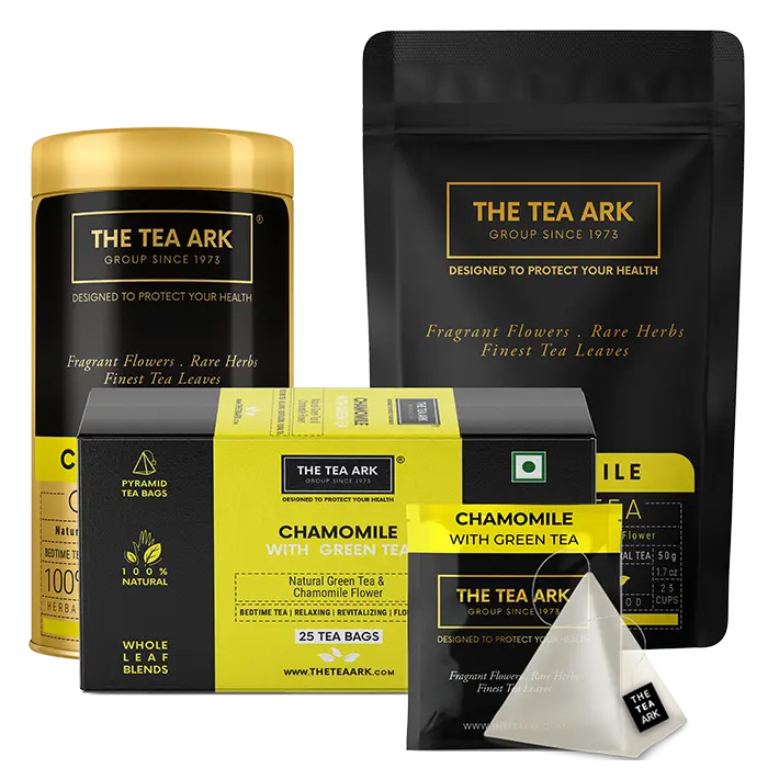 The Tea Ark Chamomile Green Tea