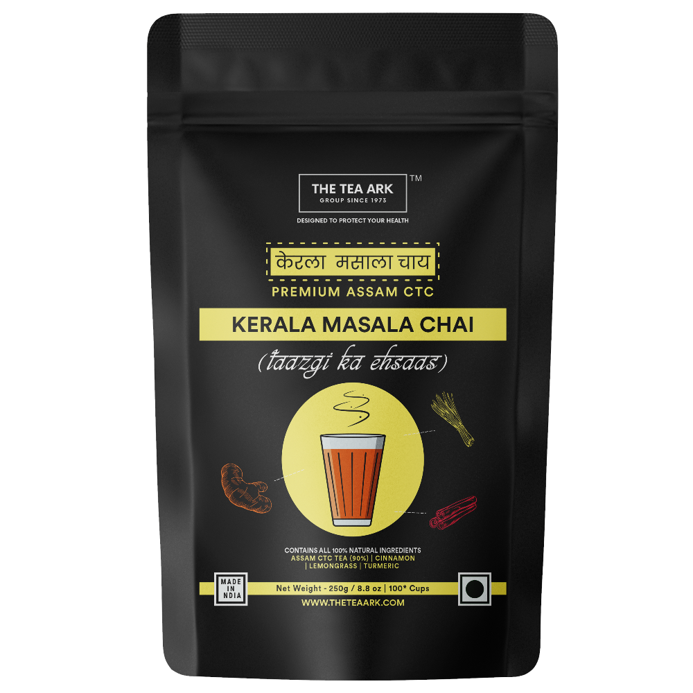 The Tea Ark Kerala Masala Chai, Taazgi Ka Ehsaas with Premium Assam CTC, 250g