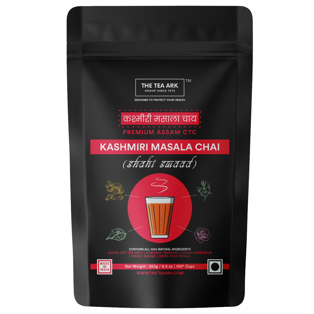 The Tea Ark Kashmiri Masala Chai, Shahi Swaad with Premium Assam CTC, 250g